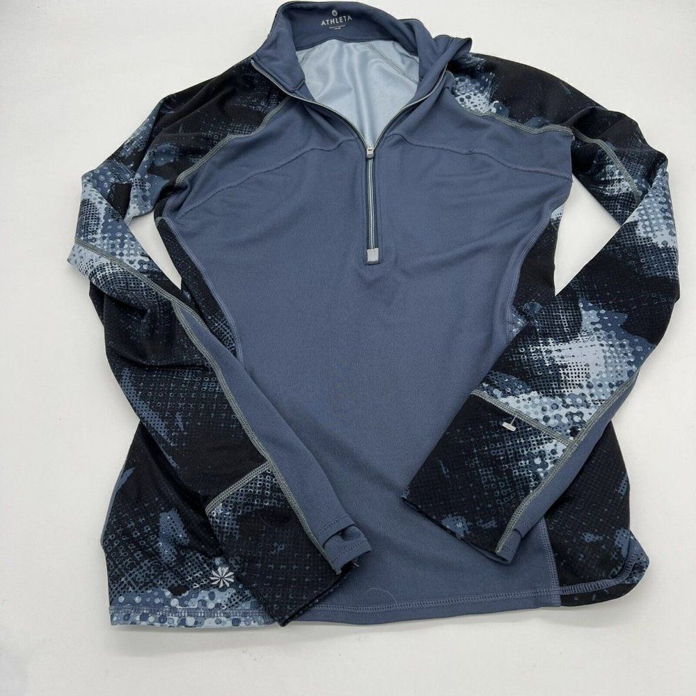 ATHLETA Women’s Running Wild 2.0 Half Zip Pullover Sweatshirt Size xS